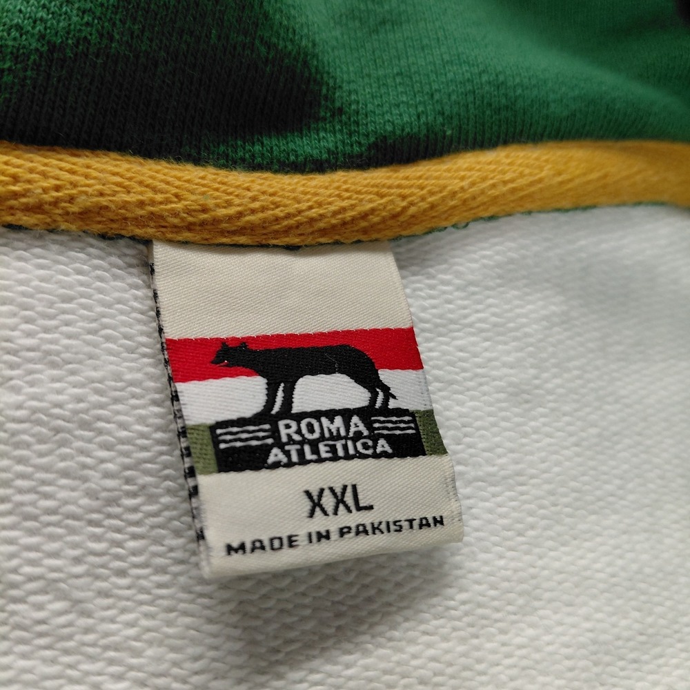 Vintage Roma Atletica Dublin Ireland Full Zip Pockets Jacket XXL 2XL St Patricks - Picture 11 of 13